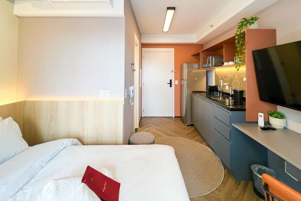 Апартаменты Zainalofts7Moema Ao Lado Metro, Ibira, Casv 1202Id Сан-Пауло Экстерьер фото